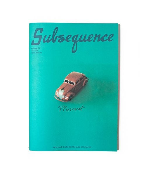 Subsequence Magazine Vol.3 | MAKES ONLINE STORE