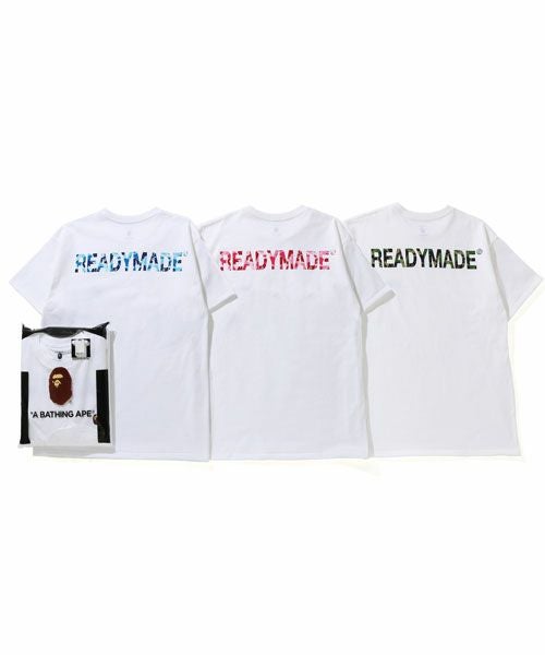 READYMADE＞READYMADE × A BATHING APE® 3 PACK TEE | MAKES