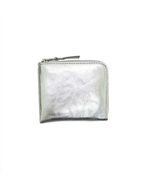 WALLET COMME des GARCONS＞L字型ZIP WALLET GOLD&SILVER | MAKES