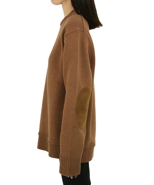 MACHATT ウールエルボーパッチニット　ブラウン Maison Margiela］ドライバーズニットとエルボーパッチの魅力
