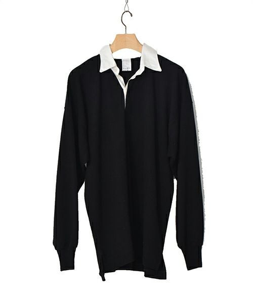 ＜COMOLI＞ウール ラグビーシャツ （W03-05012）