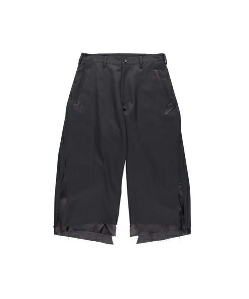 sulvam＞Mid Length Slit Slacks | MAKES ONLINE STORE