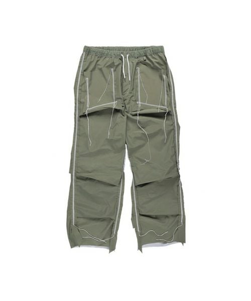 ＜sulvam＞Cutting Tuck Pants