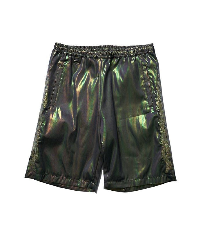 パンツ doublet HOLOGRAM PANTS GREEN M doublet＞HOLOGRAM SHORT PANTS | MAKES ONLINE STORE