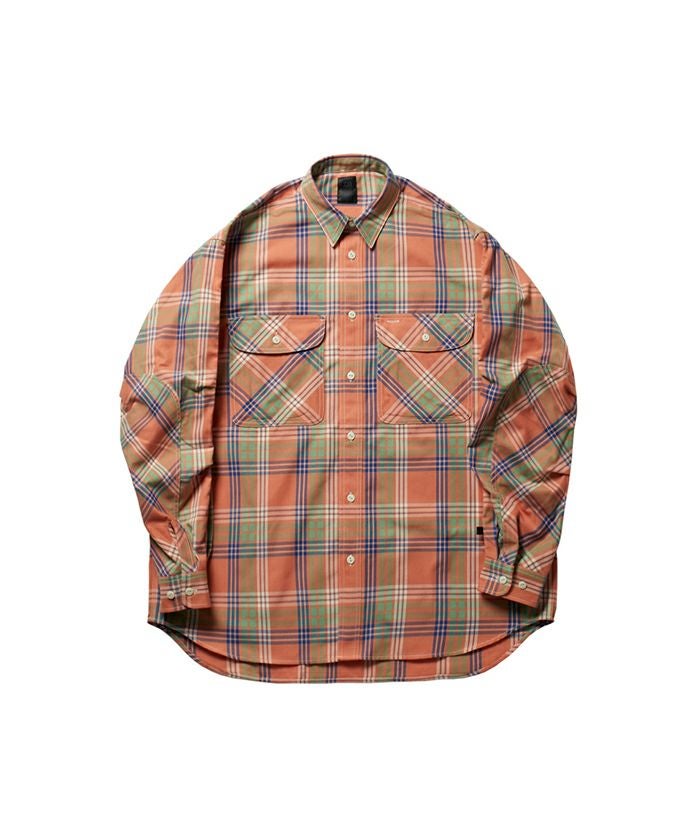 DAIWA PIER39＞TECH ELBOW PATCH WORK SHIRTS FLANNEL | MAKES ONLINE