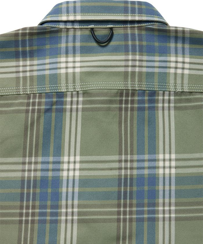 DAIWA PIER39＞TECH ELBOW PATCH WORK SHIRTS FLANNEL | MAKES ONLINE