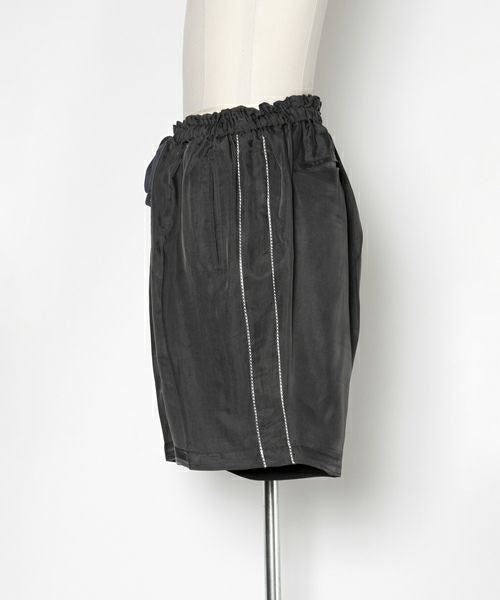 RAINMAKER＞BRAIDED TRIM DOUGI SHORTS | MAKES ONLINE STORE