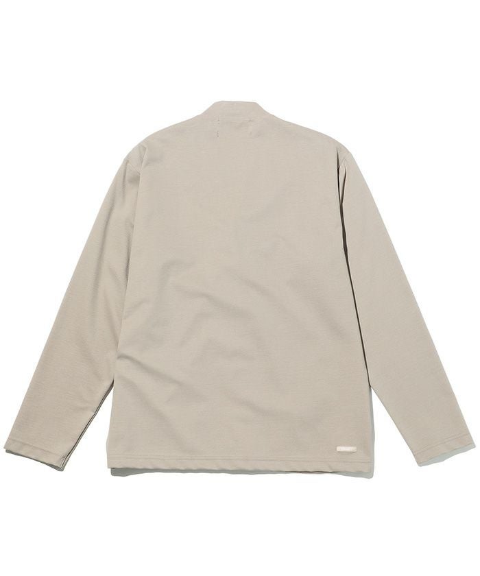 SOPHNET.＞LIMONTA NYLON FRONT PANELED CARDIGAN | MAKES ONLINE STORE
