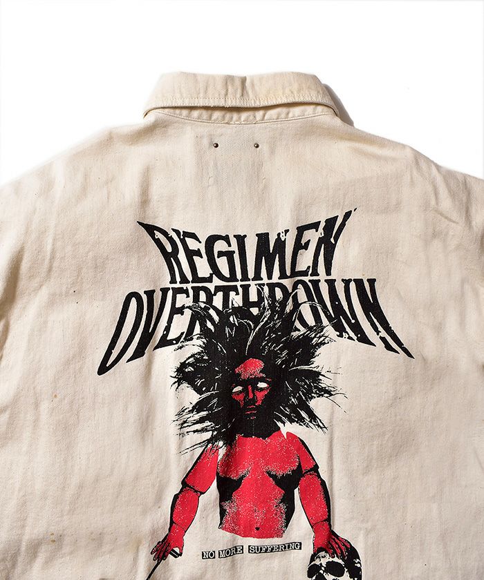 KIDILL＞OVERSIZED DENIM SHIRT - DISTRESSED DENIM | MAKES ONLINE STORE