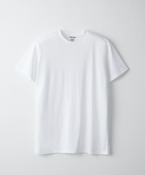 ＜FYNELYNE engineered by LIFiLL＞COTTONY SHORT SLEEVE CREW NECK