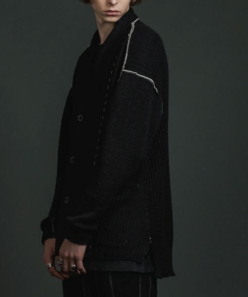 The Viridi-anne＞Hard twisted ramie yarn cardigan | MAKES ONLINE STORE