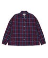 ＜FACETASM＞ZIPPED CHECK SHIRT