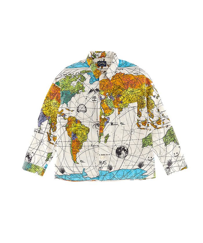 SAINT MICHAEL＞DW_PAJAMA SH/WORLD MAP | MAKES ONLINE STORE