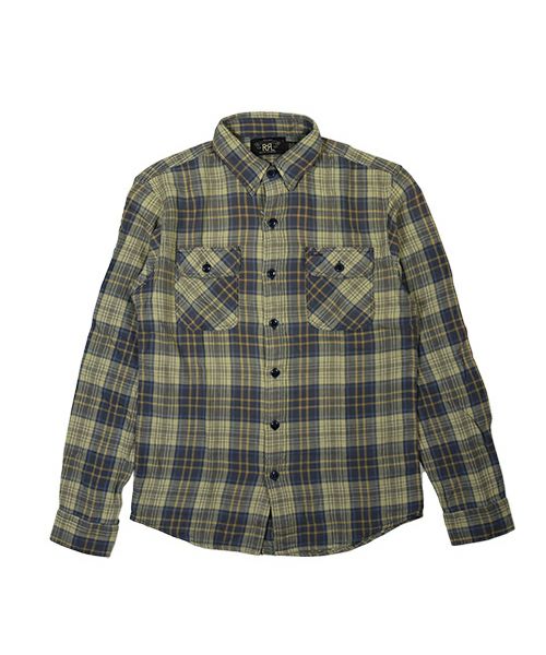 RRL＞Plaid Twill Work Shirt(WOV16820234) | MAKES ONLINE STORE