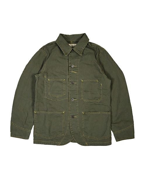 ＜RRL＞Linen Cotton Herringbone Jacket(OTW16020108)