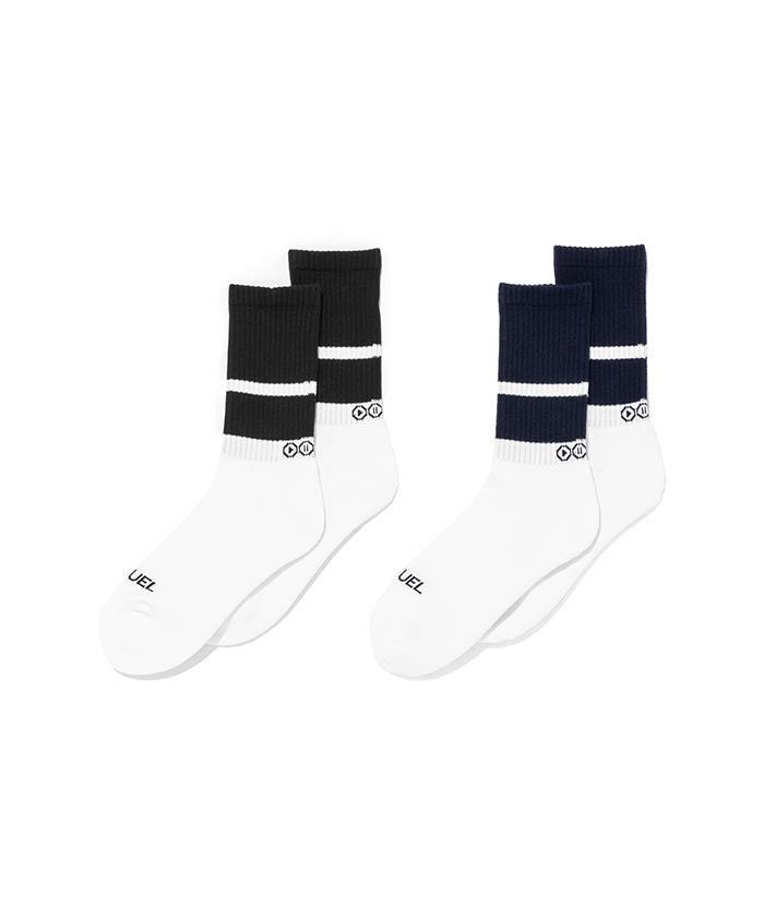 ＜SEQUEL＞SOCKS(2PIECE 1PACK) (SQ-23SS-SO-01)