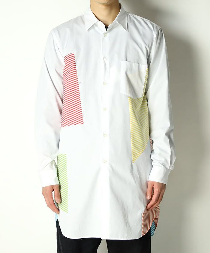 COMME des GARCONS HOMME PLUS＞パッチワーク シャツ | MAKES ONLINE STORE