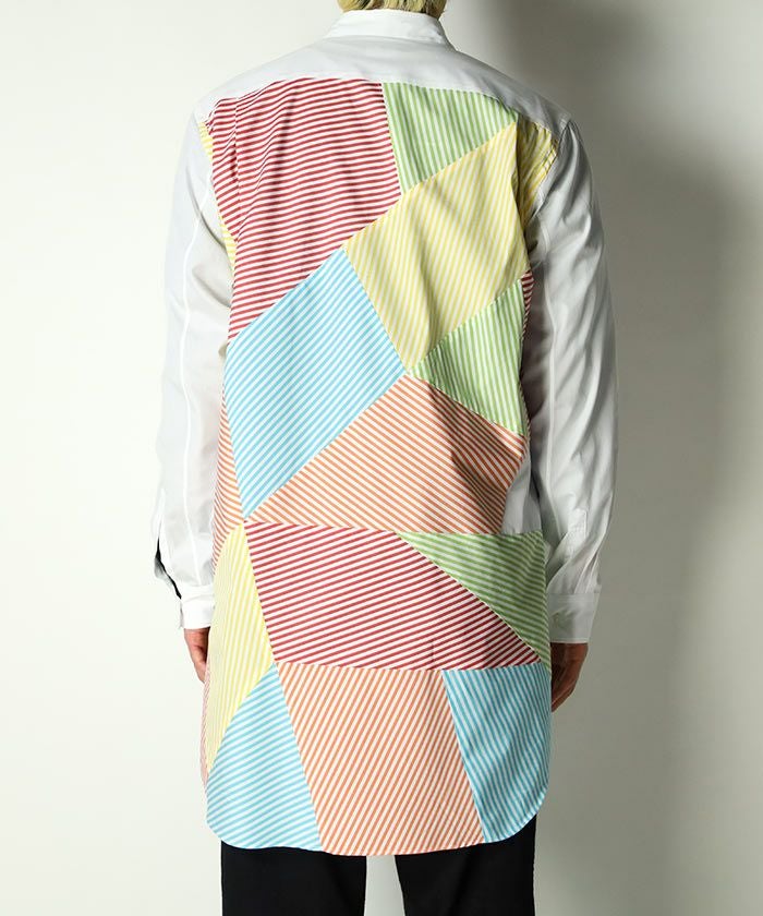 COMME des GARCONS HOMME PLUS＞パッチワーク シャツ | MAKES ONLINE STORE