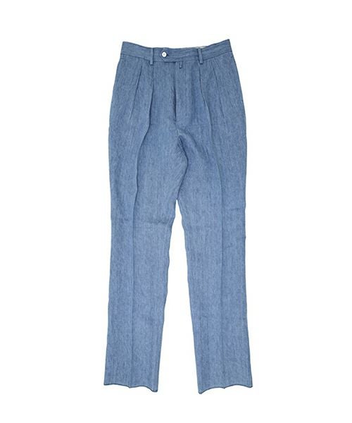 ＜NEAT＞LINEN BLEACH DENIM Standard Type1