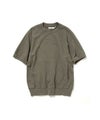 ＜nonnative＞DWELLER S/S CREW PULLOVER COTTON SWEAT OVERDYED