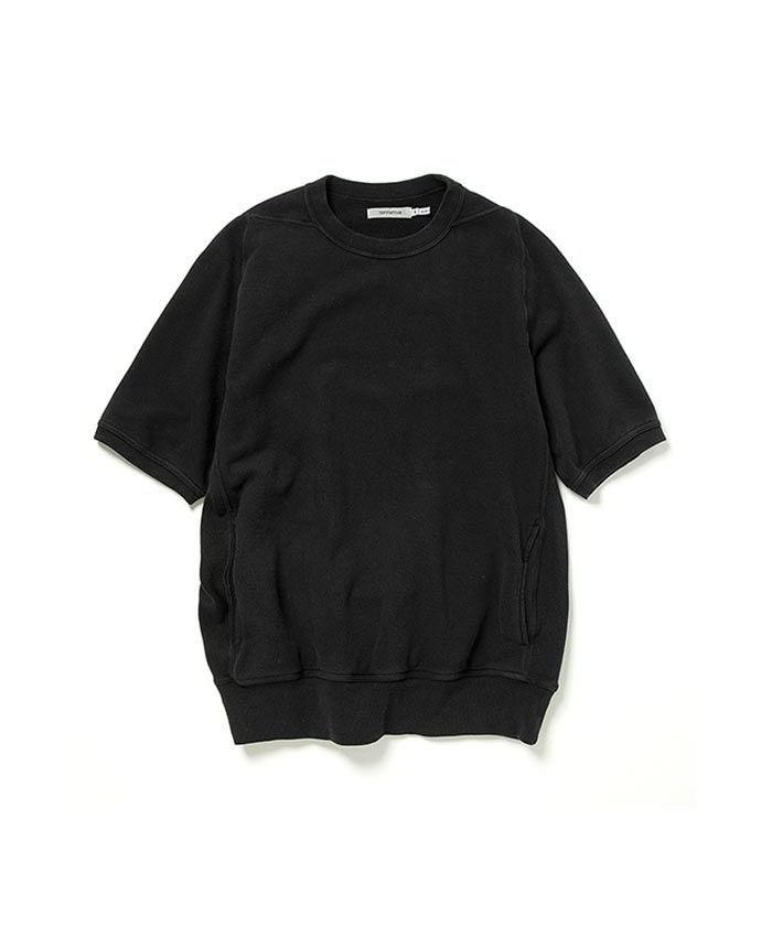 nonnative＞DWELLER S/S CREW PULLOVER COTTON SWEAT OVERDYED | MAKES