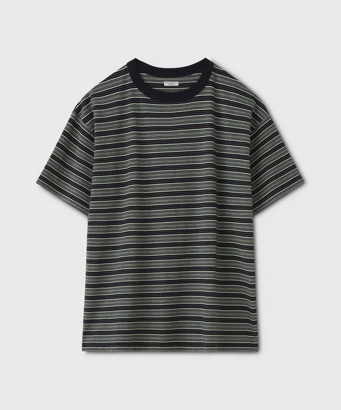 ＜PHIGVEL＞Border Short Sleeve Top