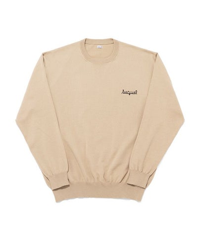 SEQUEL＞CREW NECK KNIT (SQ-23SS-KN-02) | MAKES ONLINE STORE