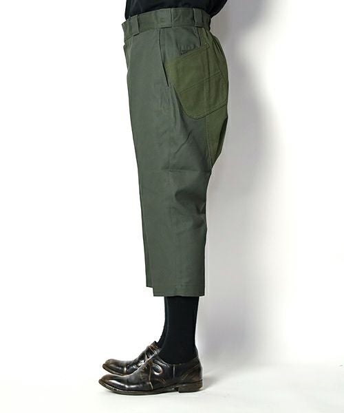 eYe JUNYAWATANABE MAN＞ポリ綿クロップド Dickies Wネーム | MAKES