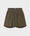 ＜PHIGVEL＞Seersucker Safari Shorts