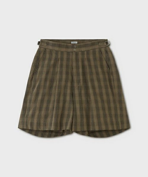 ＜PHIGVEL＞Seersucker Safari Shorts
