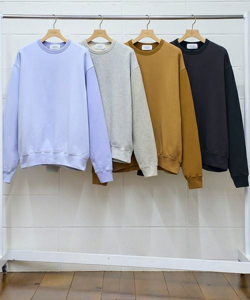 UNUSED - 2023AW アンユーズド UNUSED SWITCHING CREWNECK SWEATSHIRT クルーネック 裏毛 スウェット 0/ヘザーグレー【2400013913126】 UNUSED＞SWITCHING CREWNECK SWEATSHIRT | MAKES ONLINE STORE