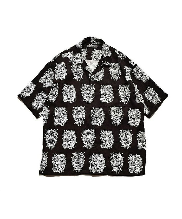 ＜MINEDENIM＞NOAH LYON × MINEDENIM S/S Open Collar SH