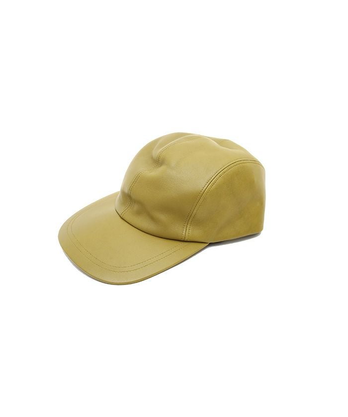 KIJIMA TAKAYUKI＞×KARL DONOGHUE LAMB LEATHER JET CAP(ENTRAFINO