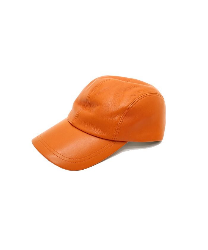 KIJIMA TAKAYUKI＞×KARL DONOGHUE LAMB LEATHER JET CAP(ENTRAFINO