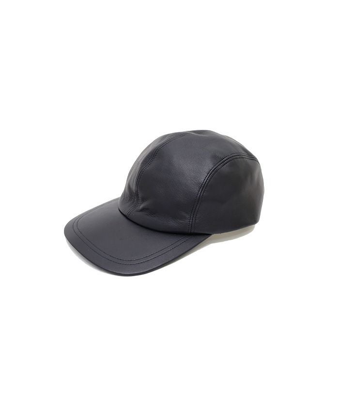 KIJIMA TAKAYUKI＞×KARL DONOGHUE LAMB LEATHER JET CAP(ENTRAFINO