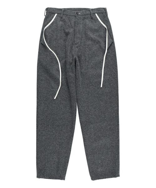 ＜sulvam＞Flano piping tapered pants