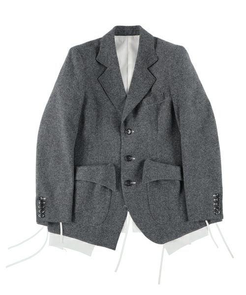 ＜sulvam＞3 button piping jacket