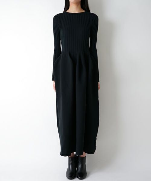 ＜CFCL＞POTERY LONG SLEEVE DRESS