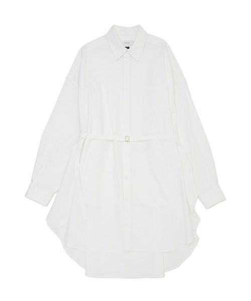 ＜FACETASM＞LONG BELTED SHIRT