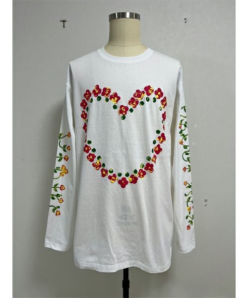 ＜KIDILL＞ROSE L/S T-SHIRT