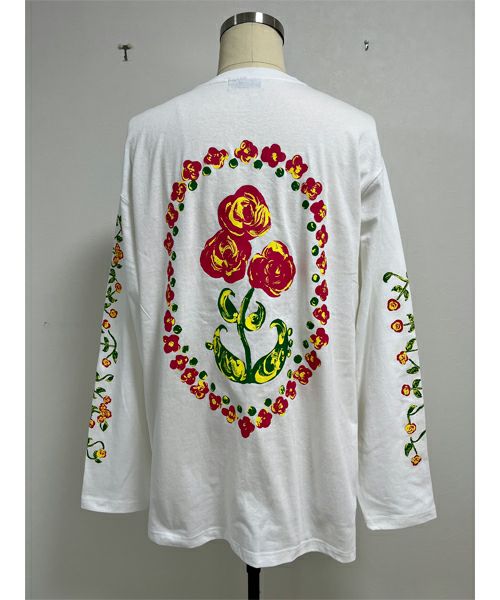 KIDILL＞ROSE L/S T-SHIRT | MAKES ONLINE STORE