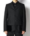 ＜COMME des GARCONS HOMME PLUS＞裾フェイクファー ジャケット