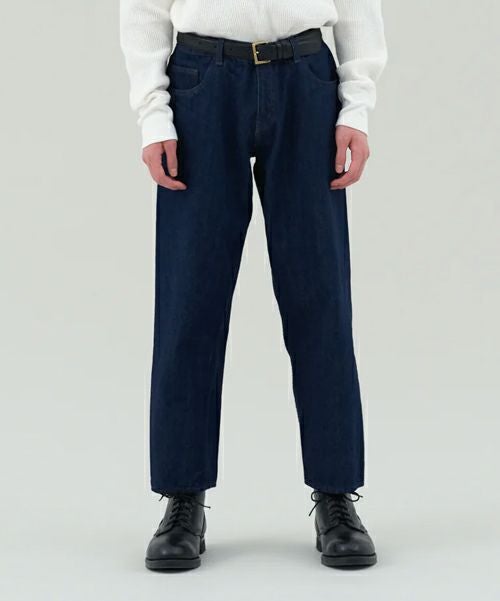 CIOTA Baggy5Pocket Pants NPTM-11BG 【34】 CIOTA＞Baggy 5 Pocket Pants Navy | MAKES ONLINE STORE