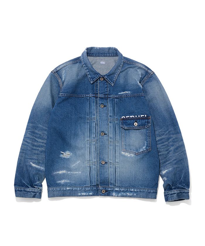 SEQUEL＞DAMAGE DENIM JACKET (SQ-23SS-JK-04) | MAKES ONLINE STORE