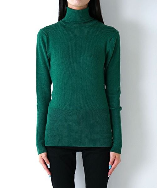 CFCL＞WOOL RIB HIGHNECK TOP | MAKES ONLINE STORE