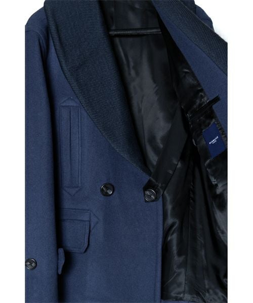 RAINMAKER＞SHAWL COLLAR REA COAT | MAKES ONLINE STORE