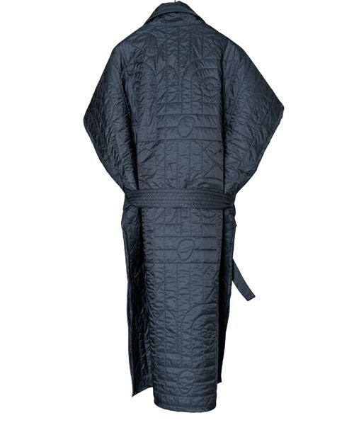 RAINMAKER＞ZEN GARDEN QUILTED PONCHO | MAKES ONLINE STORE