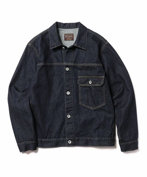 ＜MR.OLIVE＞12oz CRUNCH DEINIM / TYPE 1ST G-JACKET