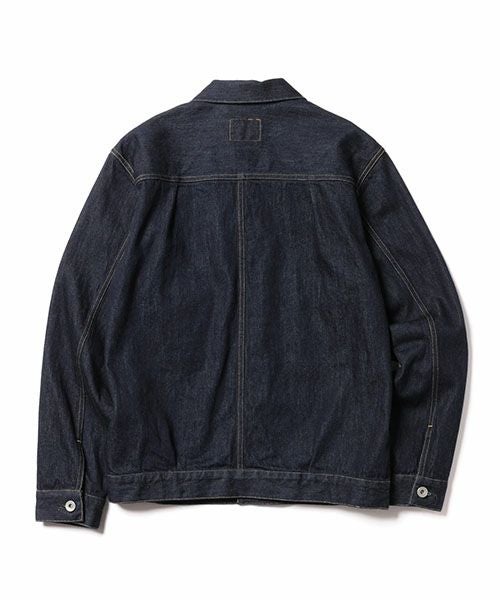 【MR. OLIVE 】ライトオンスT-BACK 1stデニムジャケット MR.OLIVE＞12oz CRUNCH DEINIM / TYPE 1ST G-JACKET | MAKES ONLINE STORE