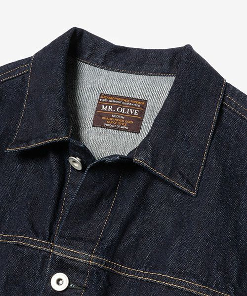 MR.OLIVE＞12oz CRUNCH DEINIM / TYPE 1ST G-JACKET | MAKES ONLINE STORE